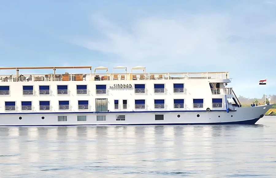 Exterior view of the HS Sindbad Nile Cruise Nile cruise ship